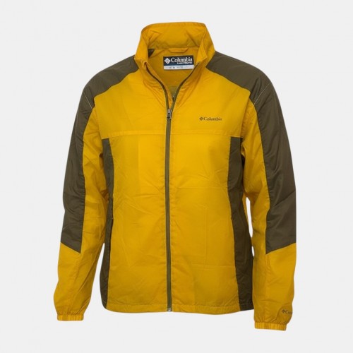 Columbia Lightweight Hooded Jacket Κίτρινο Χακί /pre owned